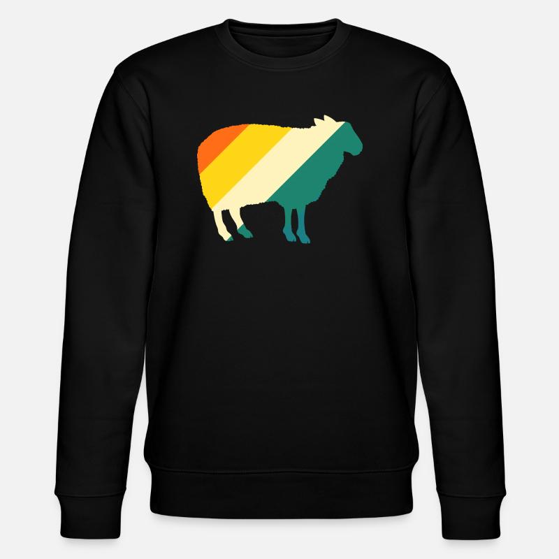 Shepherd Sheep - Stanley/Stella CHANGER Unisex Organic Sweatshirt - black