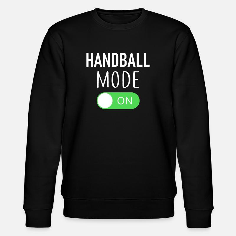 Handball Mode On - Stanley/Stella Unisex Bio-Sweatshirt CHANGER  - Schwarz