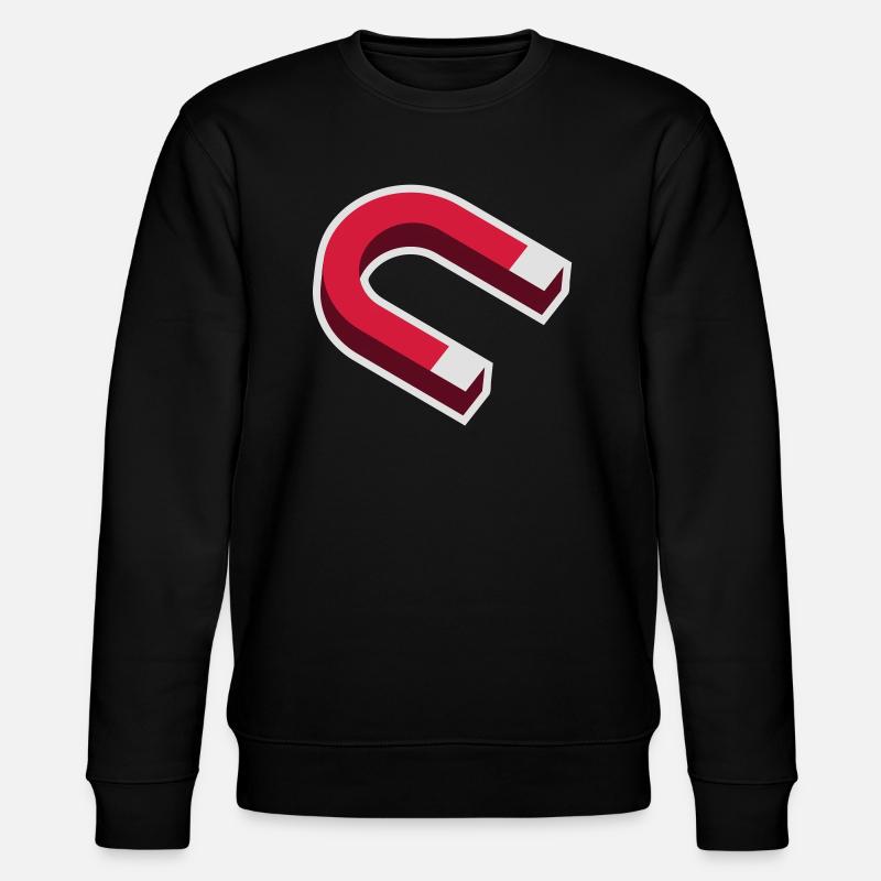 magnet aimant - Sweat bio CHANGER Stanley/Stella Unisexe - noir