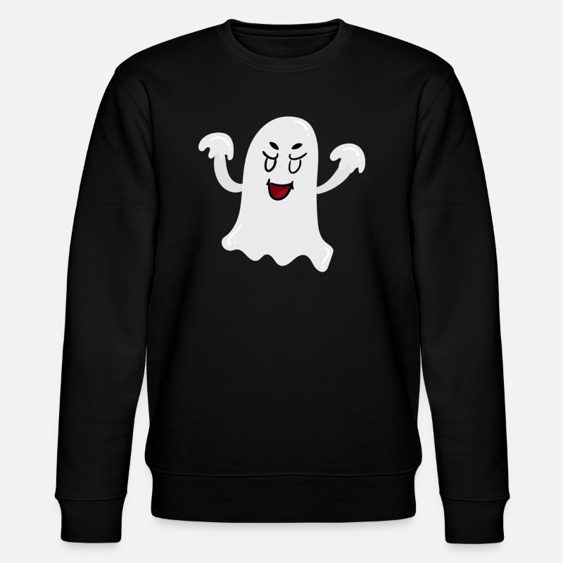 Gespenst - Stanley/Stella Unisex Bio-Sweatshirt CHANGER  - Schwarz