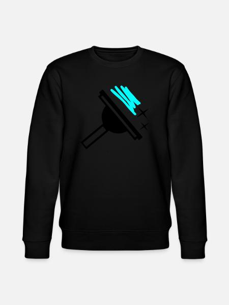 Window cleaner - Stanley/Stella CHANGER Unisex Organic Sweatshirt - black