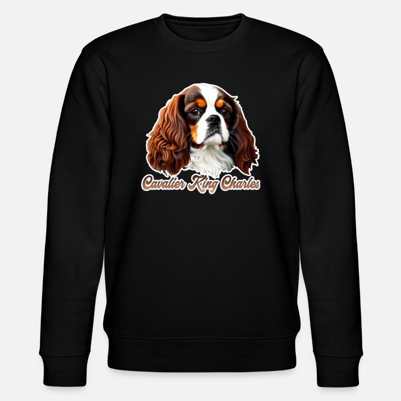 Cavalier King Charles CKC - Sweat bio CHANGER Stanley/Stella Unisexe - noir