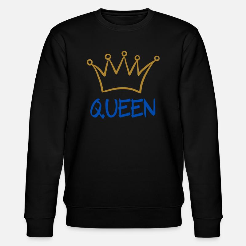 Queen 2 - Stanley/Stella Unisex Bio-Sweatshirt CHANGER  - Schwarz