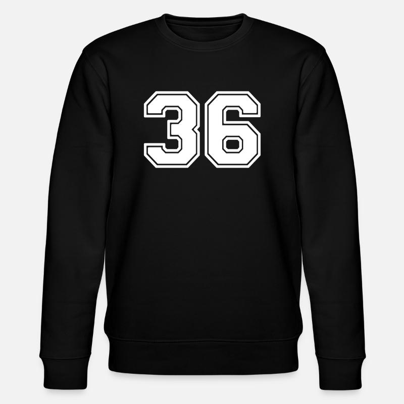36 - Stanley/Stella Unisex Bio-Sweatshirt CHANGER  - Schwarz