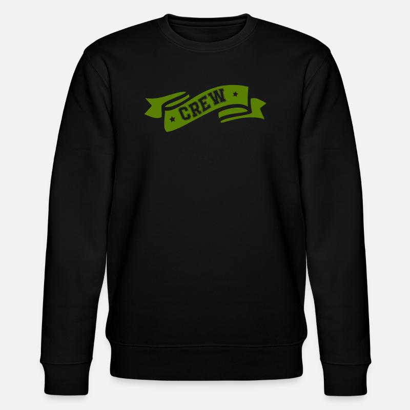 Crew - Stanley/Stella Unisex Bio-Sweatshirt CHANGER - Schwarz