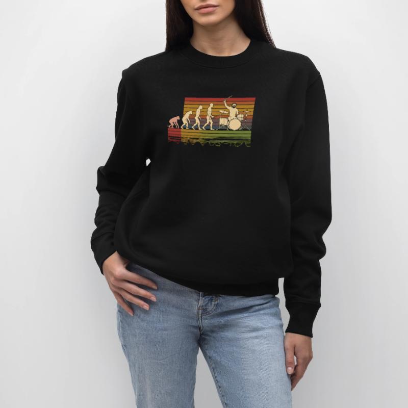 Batteur Evolution Drums Stanley/Stella CHANGER Unisex Organic Sweatshirt