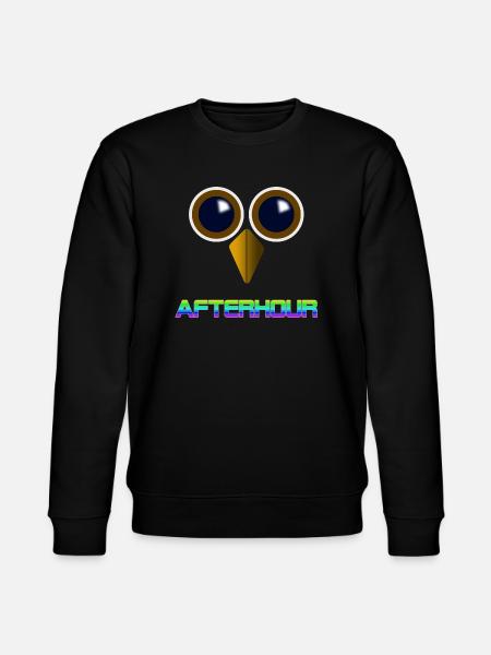 Afterhour Drogen Eule druff - Stanley/Stella Unisex Bio-Sweatshirt CHANGER - Schwarz