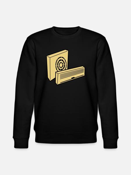 air _conditioning_c1 - Stanley/Stella CHANGER Unisex Organic Sweatshirt - black
