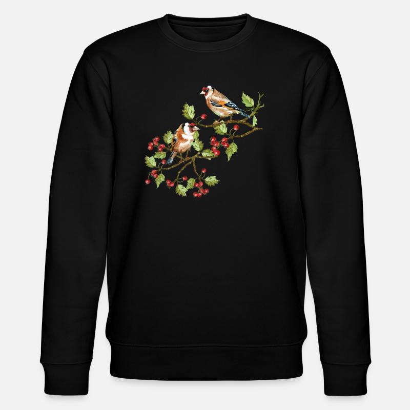 Les oiseaux - Sweat bio CHANGER Stanley/Stella Unisexe - noir