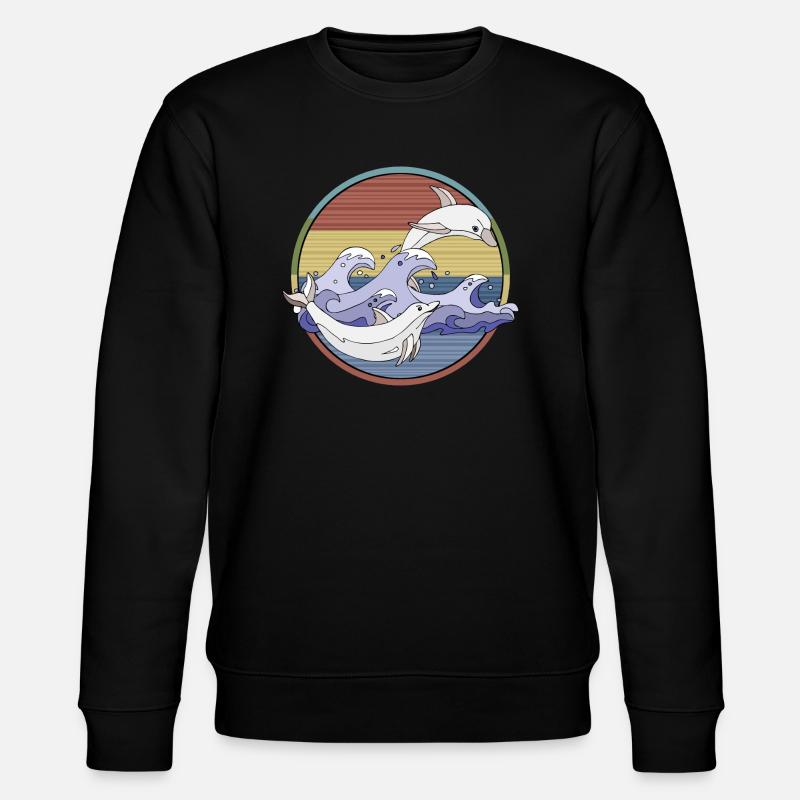 Dauphins - Sweat bio CHANGER Stanley/Stella Unisexe - noir