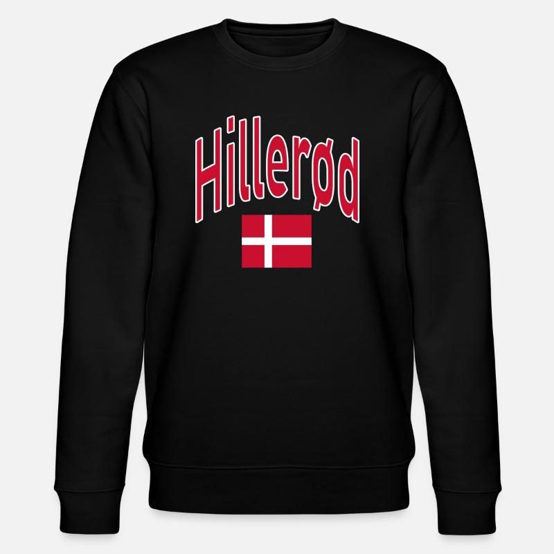 Drapeau de Hillerød Danemark - Sweat bio CHANGER Stanley/Stella Unisexe - noir