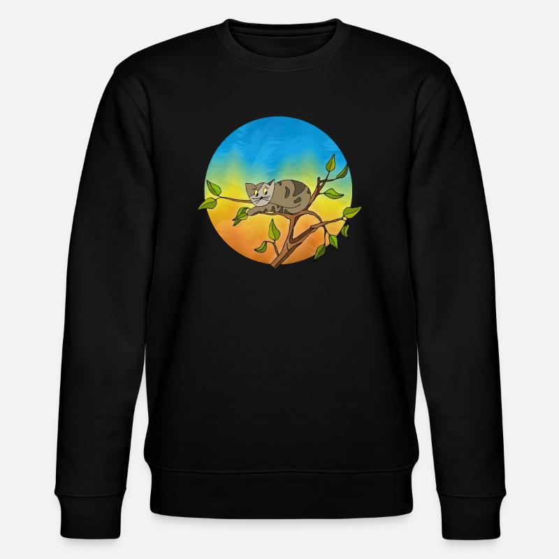 Chat - Sweat bio CHANGER Stanley/Stella Unisexe - noir