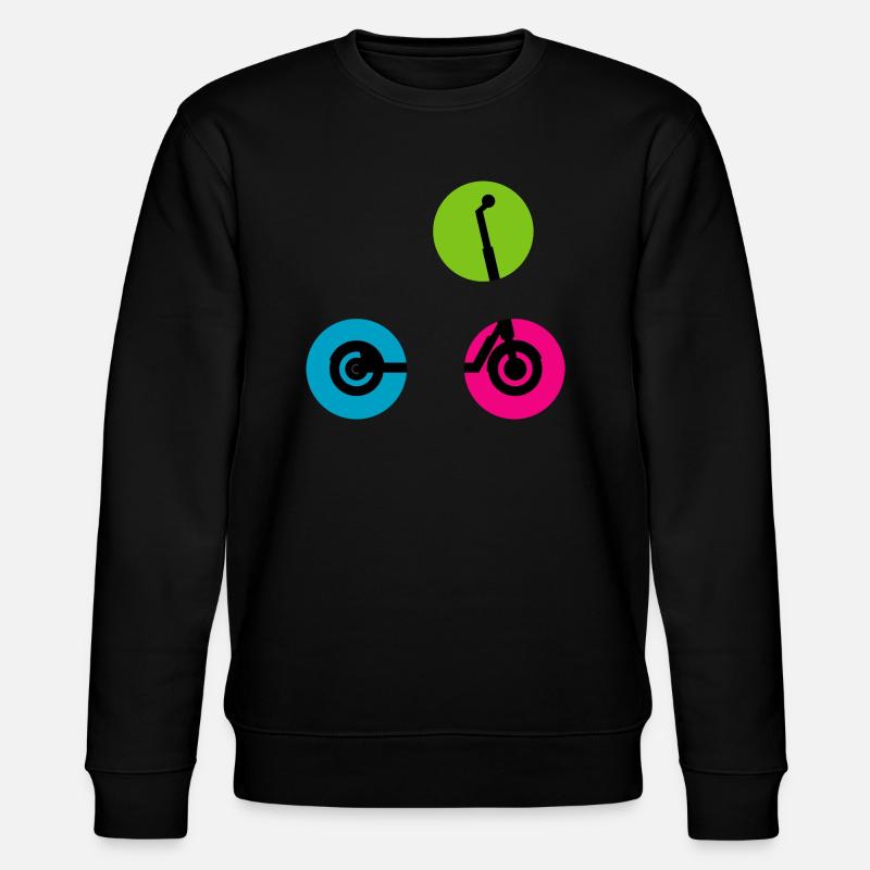 E-Scooter Scooter - Sweat bio CHANGER Stanley/Stella Unisexe - noir