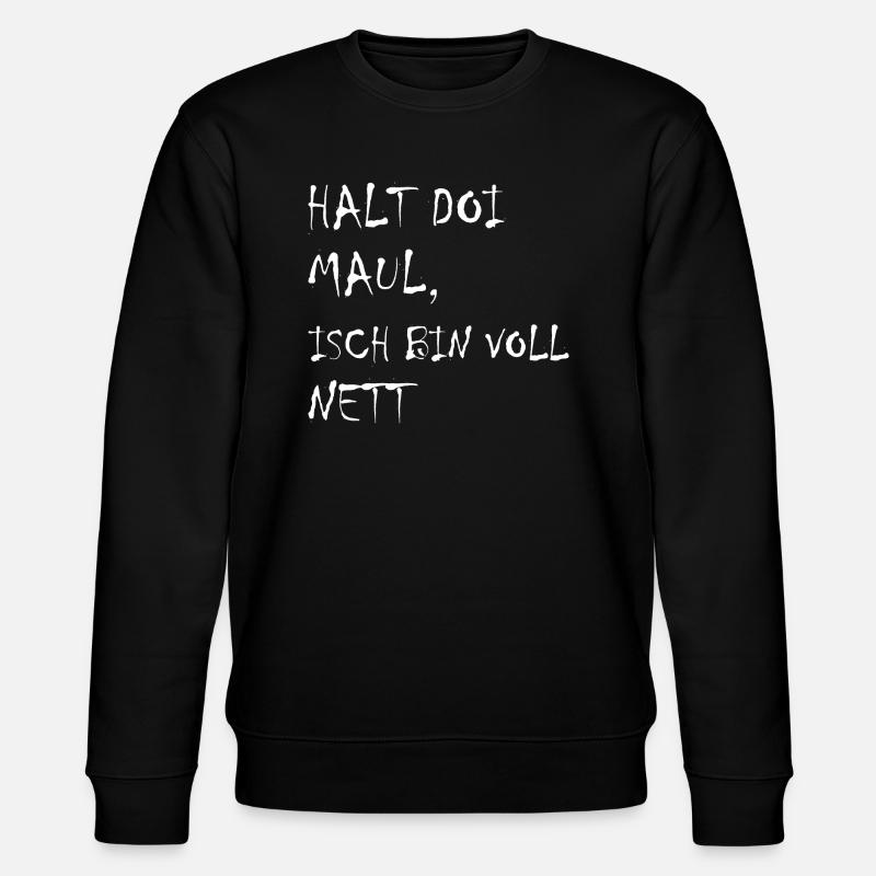 Mannheim Monnem Mannheimat - Sweat bio CHANGER Stanley/Stella Unisexe - noir