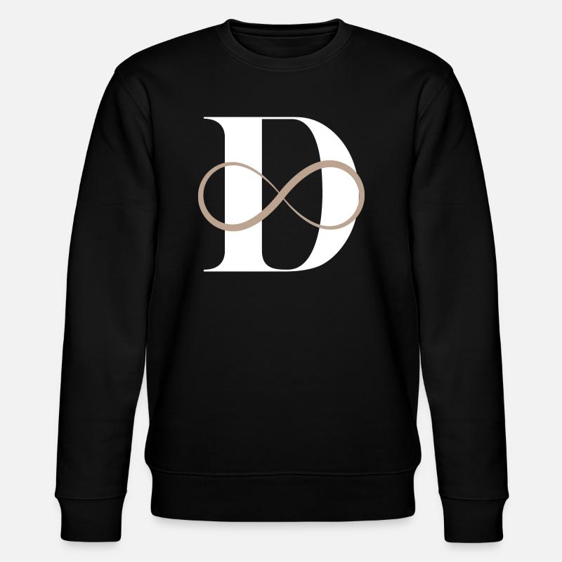 Buchstabe der Unendlichkeit - Stanley/Stella Unisex Bio-Sweatshirt CHANGER - Schwarz