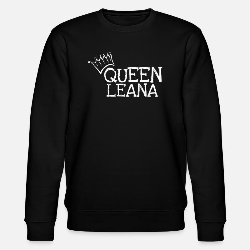 Leana comme prénom - Sweat bio CHANGER Stanley/Stella Unisexe - noir