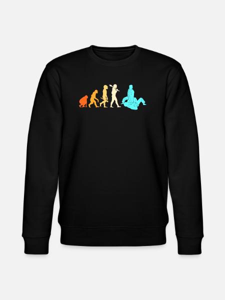 Jiu Jitsu Self Defense - Stanley/Stella CHANGER Unisex Organic Sweatshirt - black