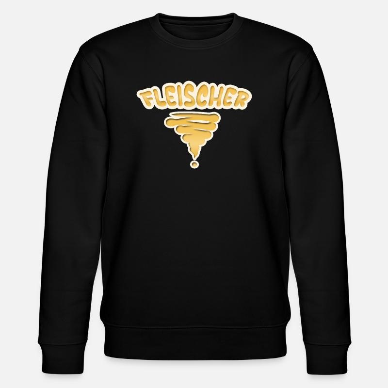 Profession : Boucher - Sweat bio CHANGER Stanley/Stella Unisexe - noir