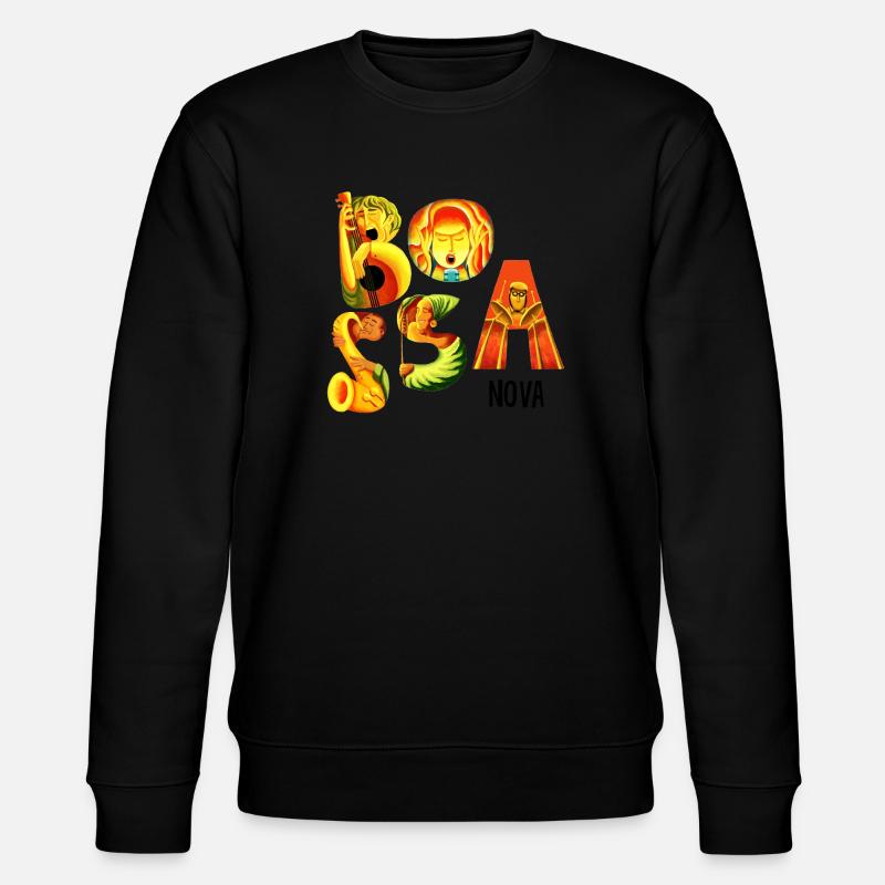 Bossa Nova - Stanley/Stella CHANGER Unisex Organic Sweatshirt - black