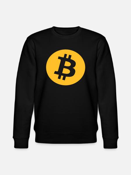 bitcoin - Stanley/Stella CHANGER Unisex Organic Sweatshirt - black