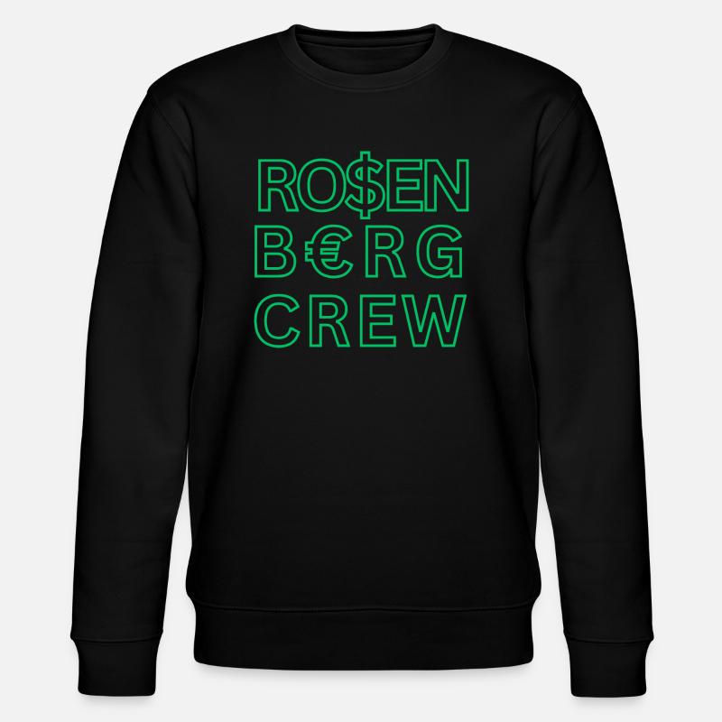 Rosenberg Crew - Stanley/Stella Unisex Bio-Sweatshirt CHANGER  - Schwarz