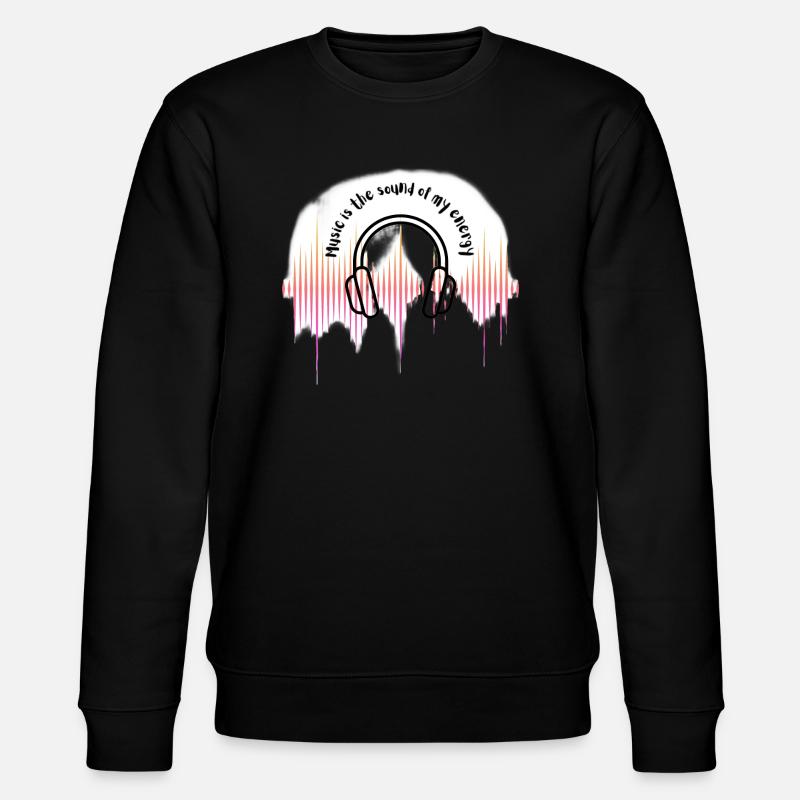 Son de la musique - Sweat bio CHANGER Stanley/Stella Unisexe - noir