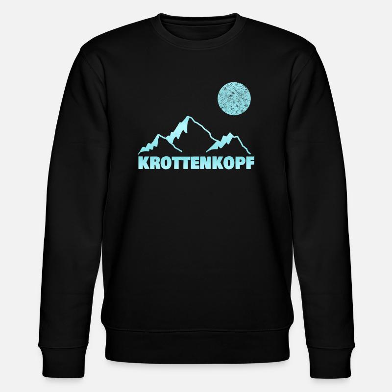 Bergsteigen krottenkopf - Stanley/Stella Unisex Bio-Sweatshirt CHANGER  - Schwarz
