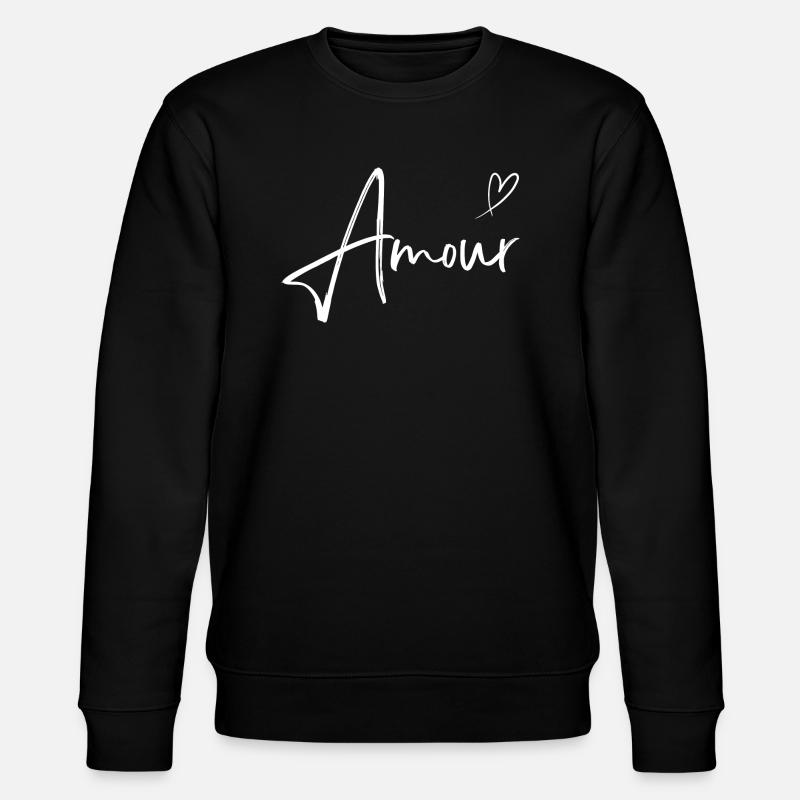 Amour - Sweat bio CHANGER Stanley/Stella Unisexe - noir