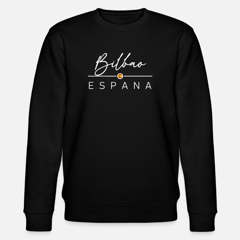 Spain - Bilbao - Spain - España - Stanley/Stella CHANGER Unisex Organic Sweatshirt - black