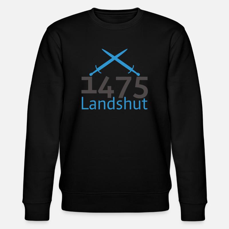 Landshut1475 - Stanley/Stella Unisex Bio-Sweatshirt CHANGER  - Schwarz