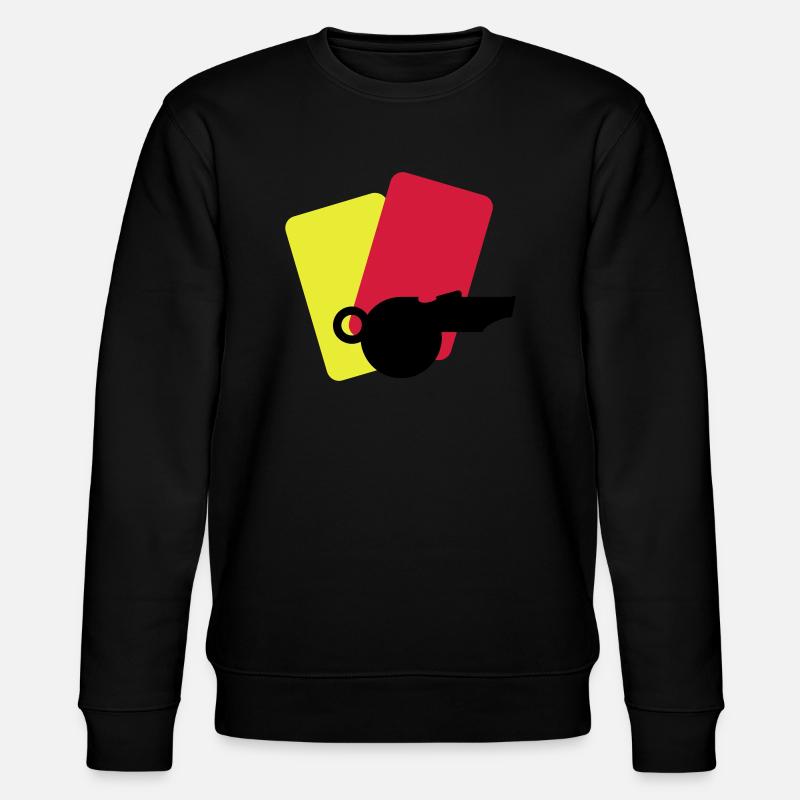 shiri equipment / referee stuff (2c) - Stanley/Stella CHANGER Unisex Organic Sweatshirt - black