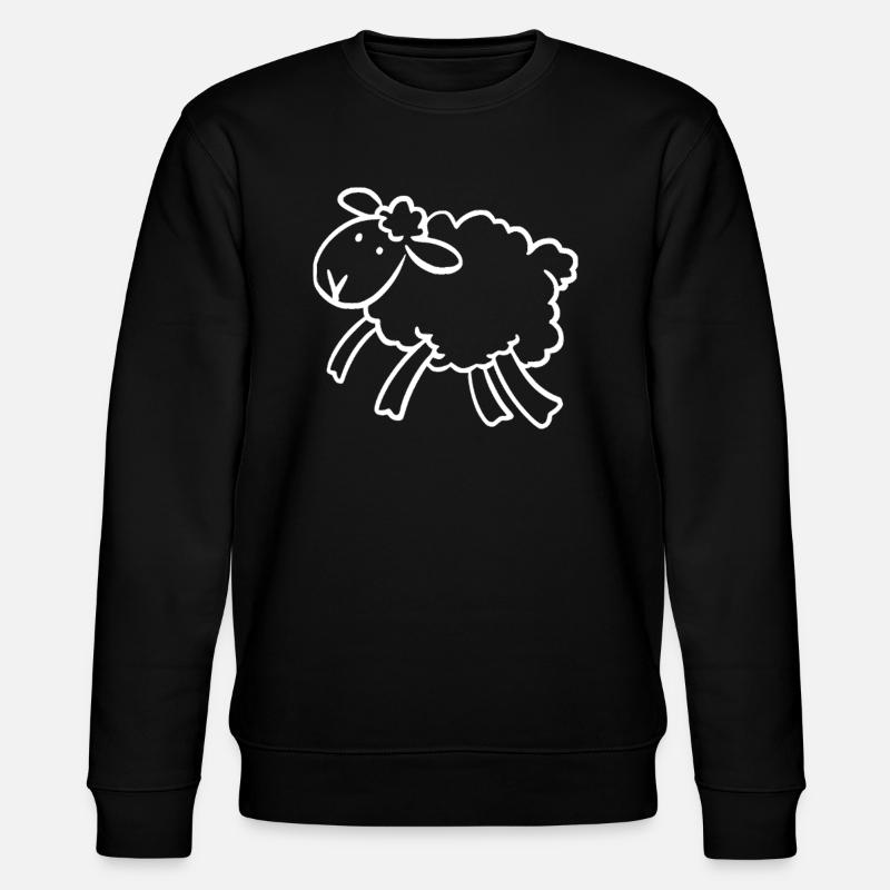 Mouton sait - Sweat bio CHANGER Stanley/Stella Unisexe - noir