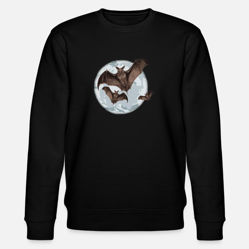 Bat - Sweat bio CHANGER Stanley/Stella Unisexe - noir