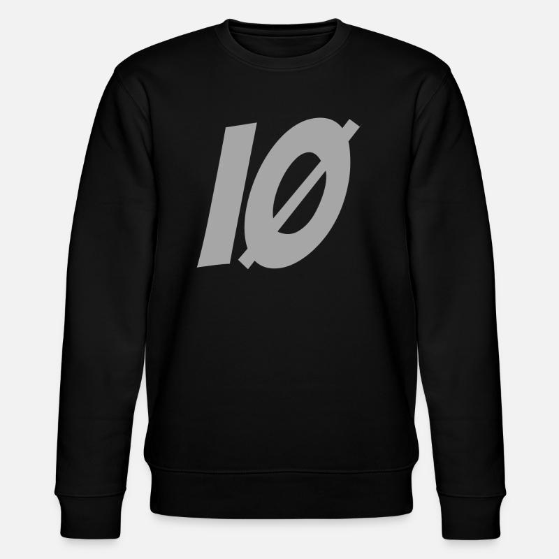 ÏLE D'OLERON IØ gris - Sweat bio CHANGER Stanley/Stella Unisexe - noir