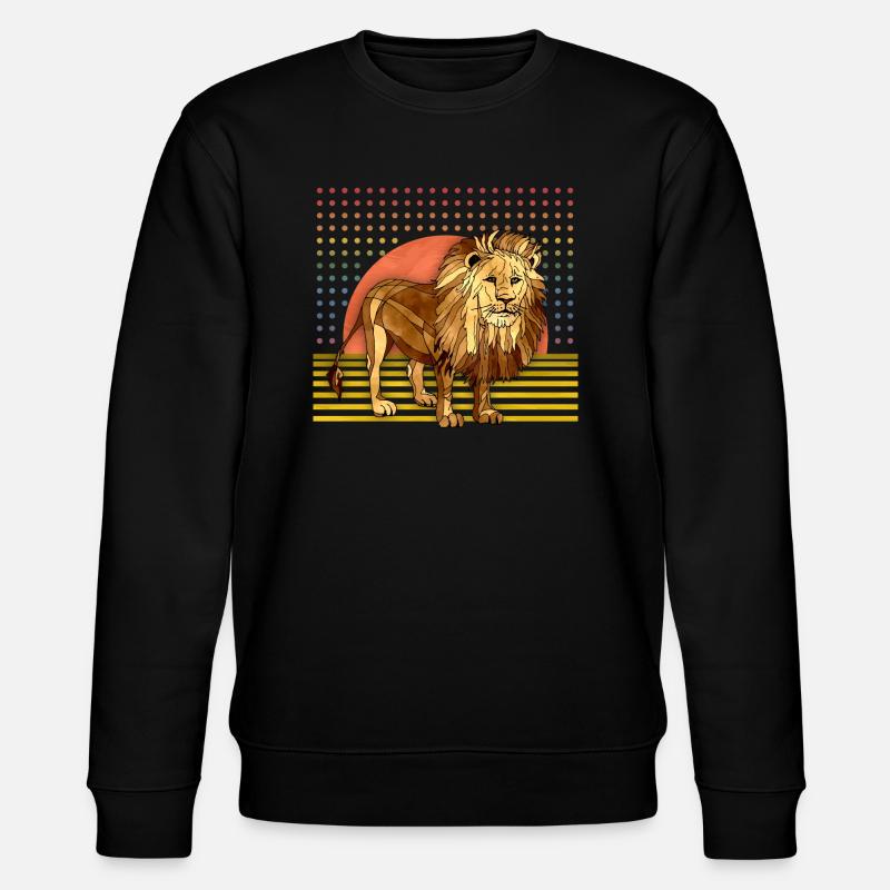 Lion - Sweat bio CHANGER Stanley/Stella Unisexe - noir