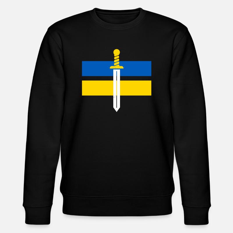 UA Sword - Stanley/Stella Unisex Bio-Sweatshirt CHANGER  - Schwarz