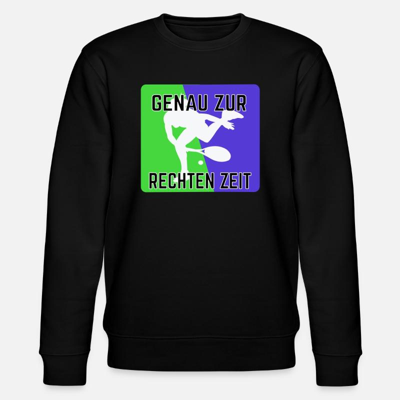 Tennis - Stanley/Stella Unisex Bio-Sweatshirt CHANGER  - Schwarz