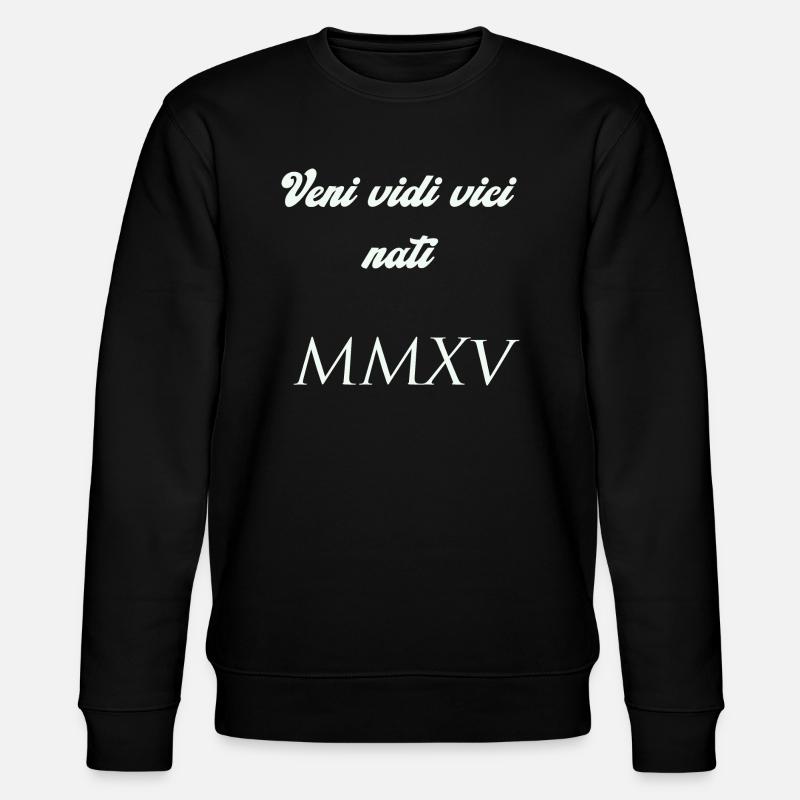 2015 - Stanley/Stella Unisex Bio-Sweatshirt CHANGER  - Schwarz