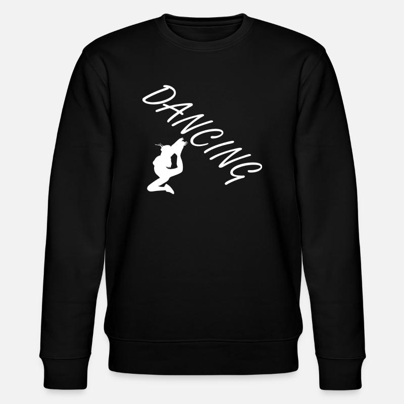 Dancing Dance Music - Stanley/Stella Unisex Bio-Sweatshirt CHANGER  - Schwarz