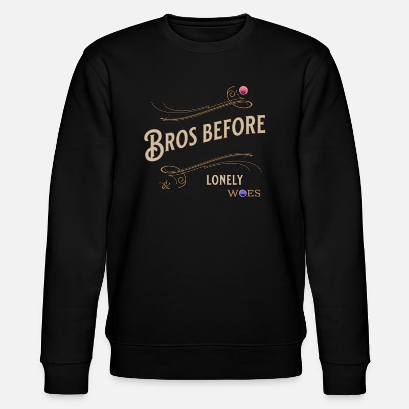 Fraternité Bros Amitié Loyal Solidaire - Sweat bio CHANGER Stanley/Stella Unisexe - noir