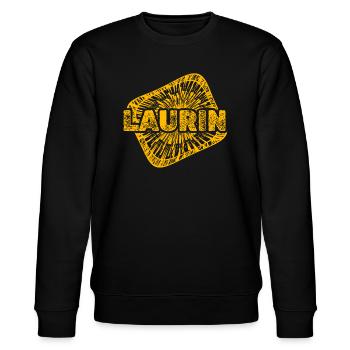 Sternenstaub Laurin - Stanley/Stella Unisex Bio-Sweatshirt CHANGER  - Schwarz - Vorne - Nik (191cm) & Marisol (170cm)