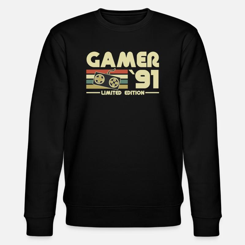 gamer 91 - Sweat bio CHANGER Stanley/Stella Unisexe - noir