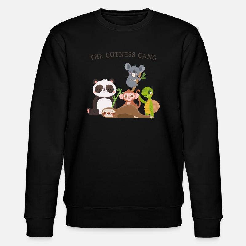 Le gang de la mignonnerie - Sweat bio CHANGER Stanley/Stella Unisexe - noir