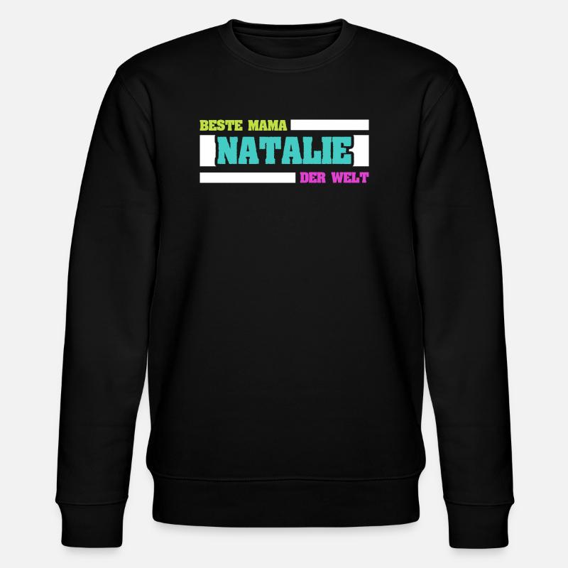 Natalie - Stanley/Stella Unisex Bio-Sweatshirt CHANGER  - Schwarz