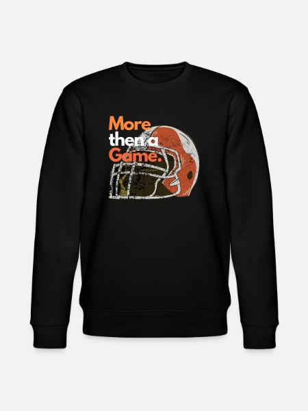 More than a Game - Stanley/Stella CHANGER Unisex Organic Sweatshirt - black
