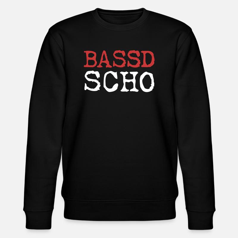 Bassd Scho - Stanley/Stella Unisex Bio-Sweatshirt CHANGER  - Schwarz