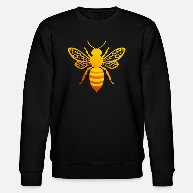 Bee - Stanley/Stella CHANGER Unisex Organic Sweatshirt - black