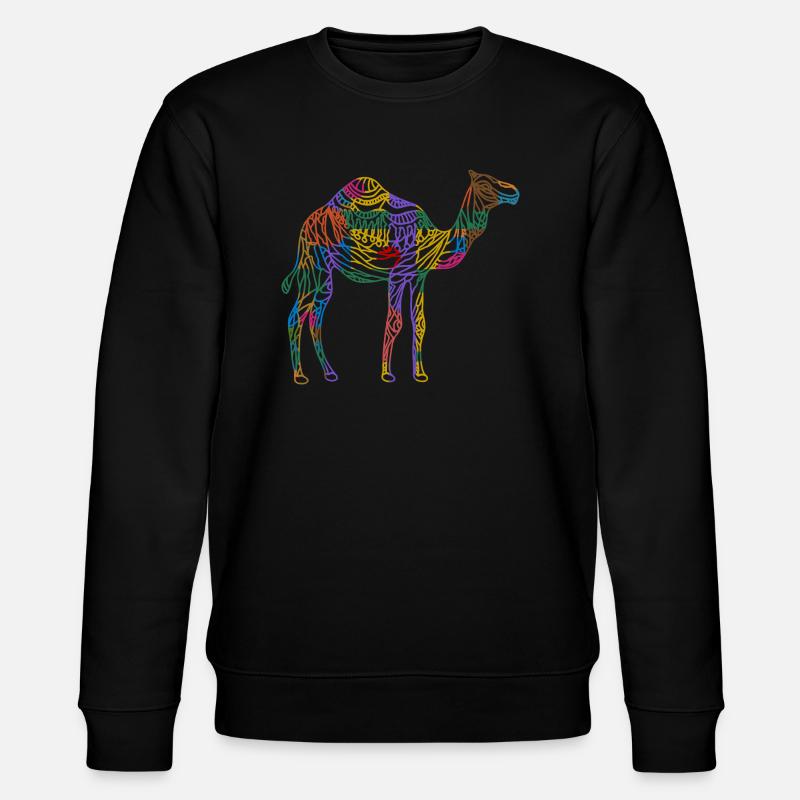 Kamel - Stanley/Stella Unisex Bio-Sweatshirt CHANGER  - Schwarz