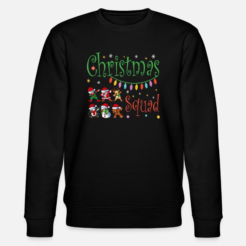 Équipe de Noël - Sweat bio CHANGER Stanley/Stella Unisexe - noir