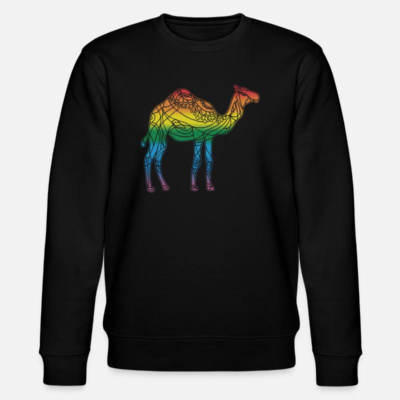 Kamel - Stanley/Stella Unisex Bio-Sweatshirt CHANGER  - Schwarz